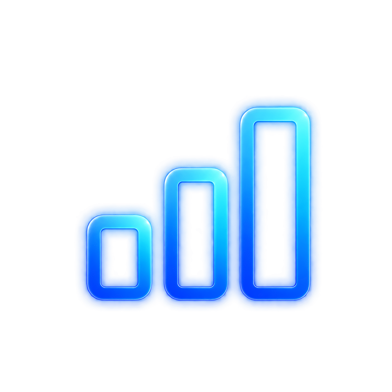 Bar chart icon for improved student skills.