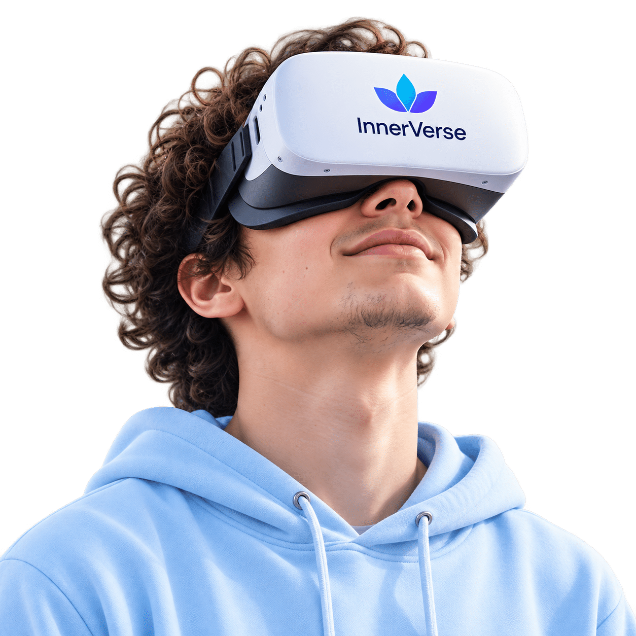 A student exploring new possibilities with an InnerVerse VR headset.