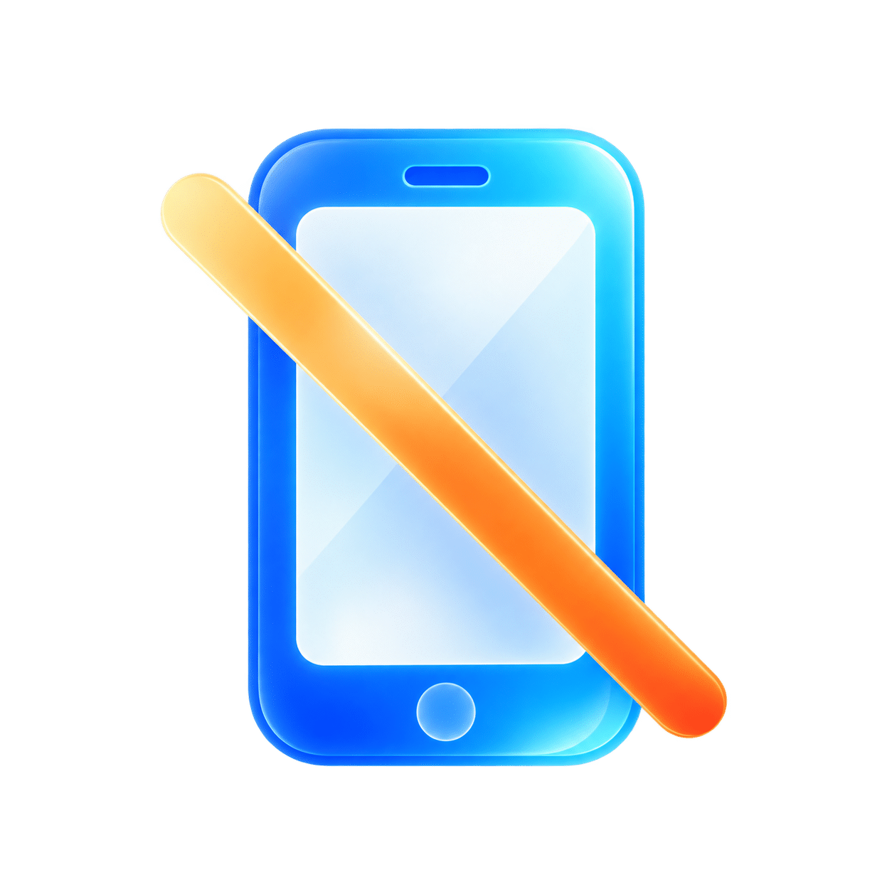 Phone icon showing no app is required.