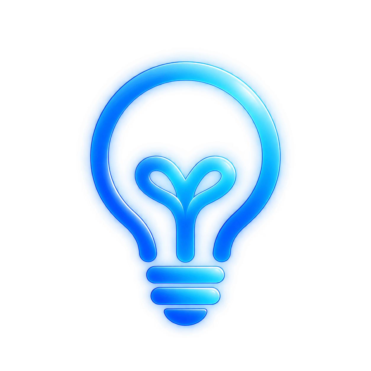 Lightbulb icon for stronger confidence.